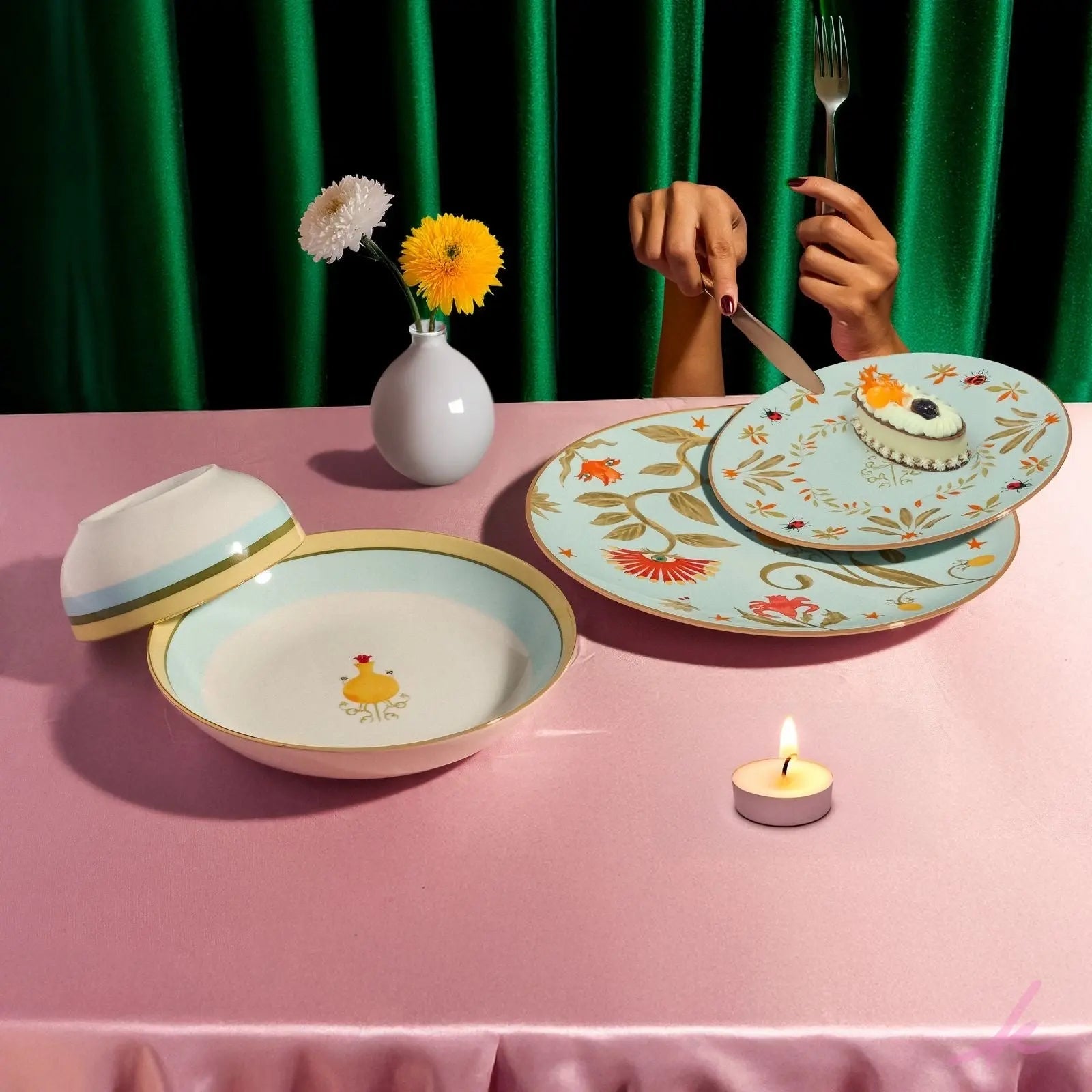 Peek-a-Bloom Set (of 24) Kinsuki