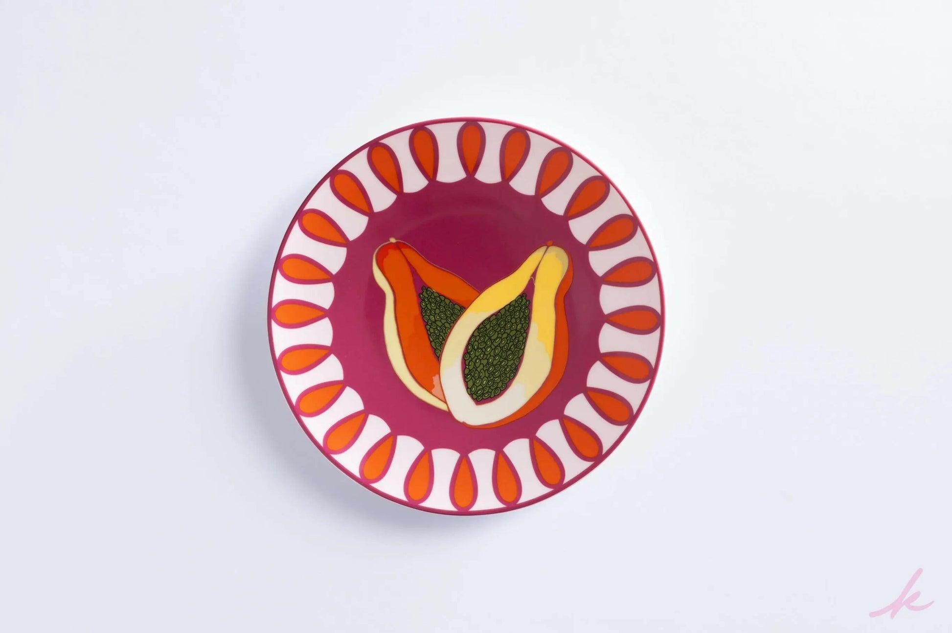 Colorful mix and match set with vibrant papaya hues, perfect for adding a fun touch to any outfit